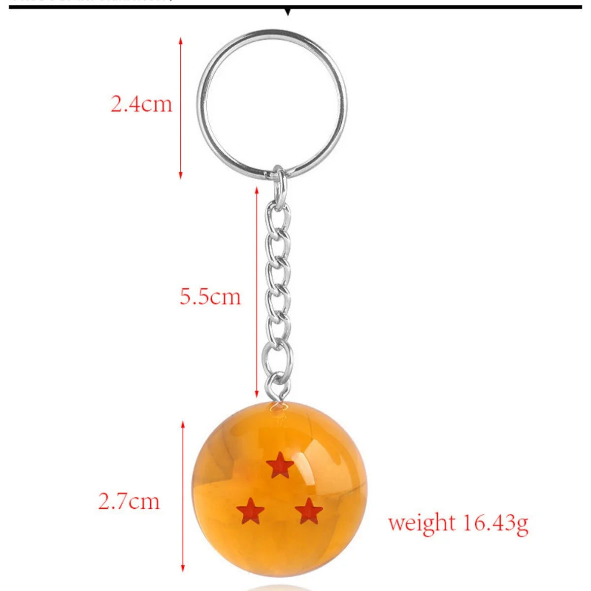 7 Dragon Ball Keychain