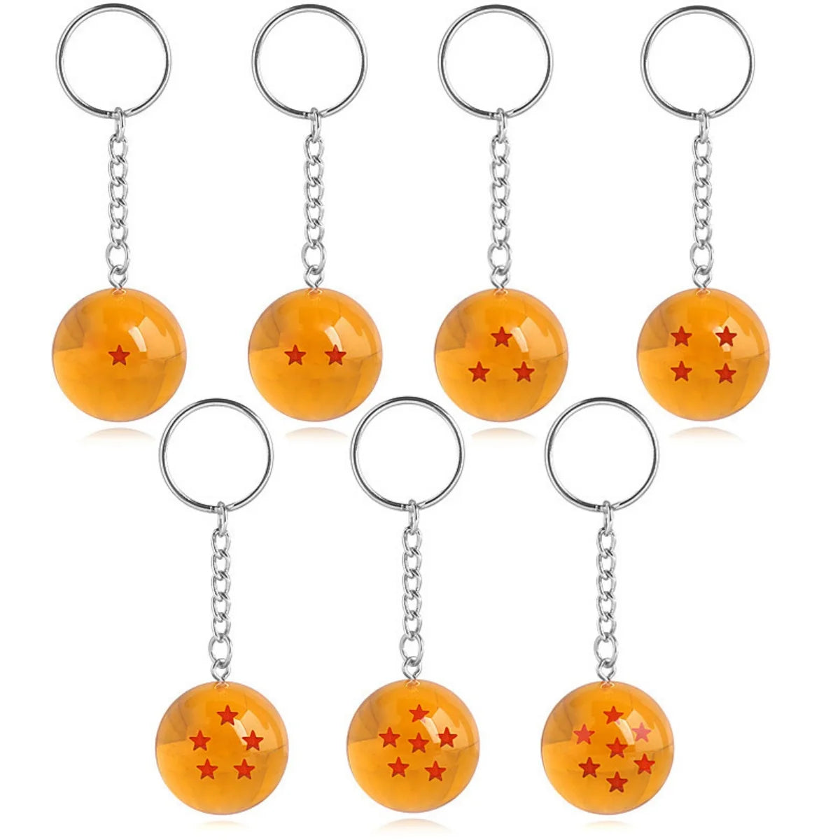 7 Dragon Ball Keychain